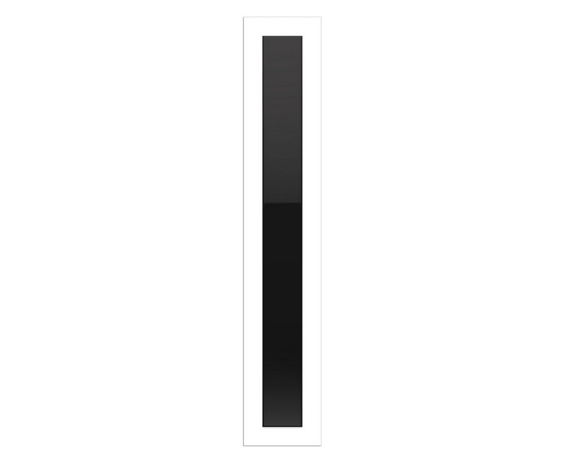 Colonne Alésia Pur noir - Blanc / Noir - L 290 x P 290 x H1600 mm